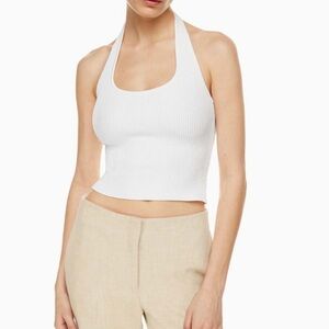 Aritzia Sculpt Knit Halter Top
